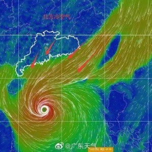 广东自媒体达人解读，台风桦加沙17级以上强度的应对与影响