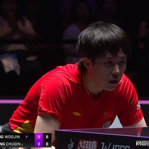 王楚钦3比0张禹珍，中国大满贯开门红，展现国球实力
