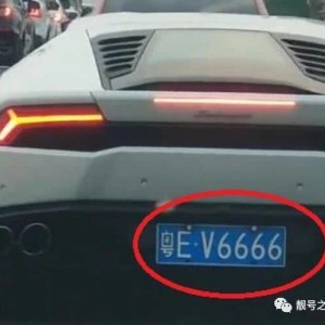 幸运降临！广东夫妻选车牌，妻子随手摇出6666