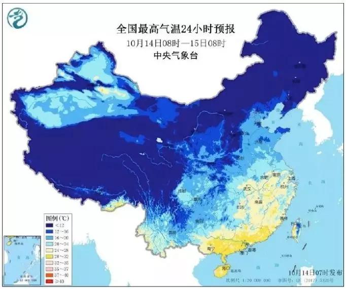 北方冷空气来袭，南方秋老虎不甘示弱，一场南北气候的较量